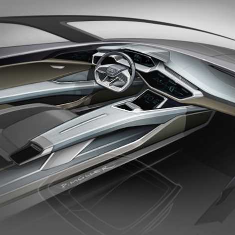 Audi e-tron quattro concept - wnętrze przyszłości
